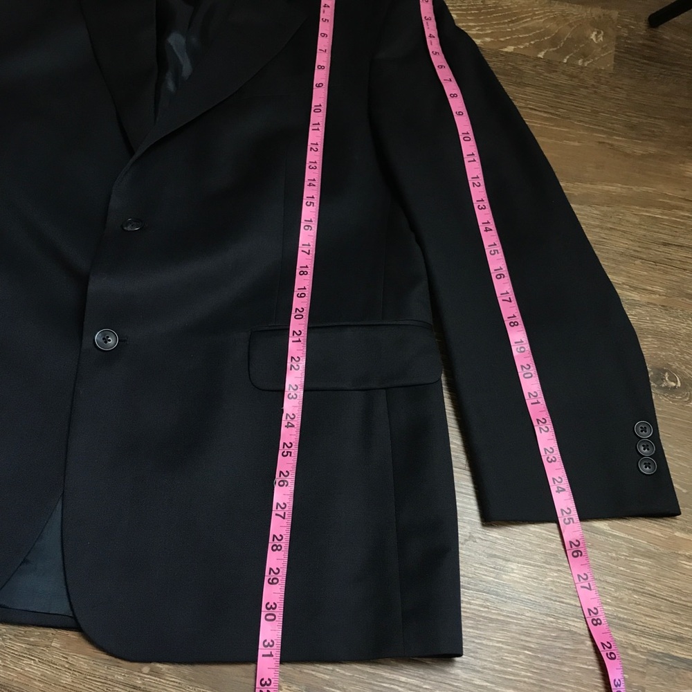 David Taylor Black Two Button Blazer - image 6